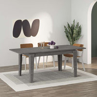 Tavolo allungabile Tolmen retro grey 140x80 allungabile a 190 cm