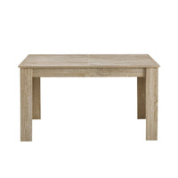 Tavolo allungabile Tony colore rovere 140x90x78 cm.