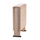 Tavolo pieghevole salvaspazio Mati 74x136 colore rovere sbiancato
