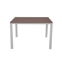 Tavolo allungabile 120x80 struttura bianca e piano larice grigio Monster