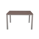 Tavolo allungabile 110x70 struttura tortora e piano larice grigio Monster