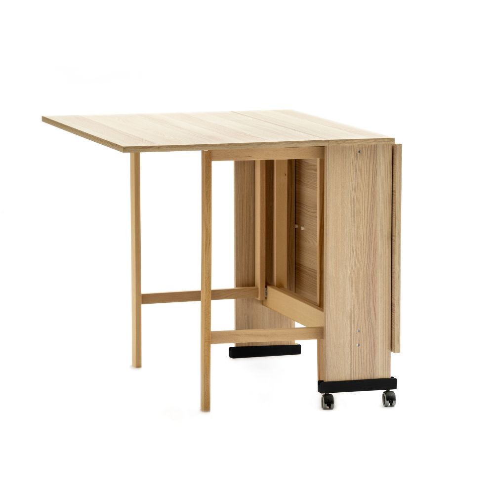 Tavolo salvaspazio Trio pieghevole 140x90x78 cm colore olmo