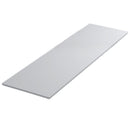 Top appoggio per mobile bagno colore bianco lucido 120x46x1.9 cm.