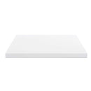 Top per bagno 100x47x4 con bordo poliuretano in bianco