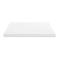 Top per bagno 100x47x4 con bordo poliuretano in bianco