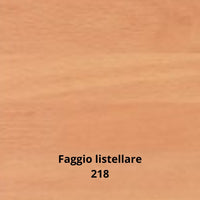 Zoccolo per cucina in PVC barra 4 mtl H12 colore faggio listellare
