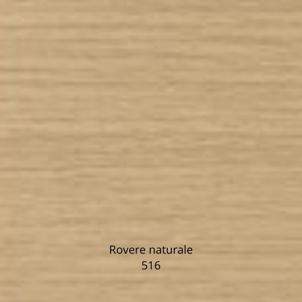 Zoccolo per cucina in PVC barra 4 mtl H15 colore rovere naturale