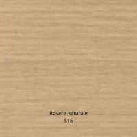 Zoccolo per cucina in PVC barra 4 mtl H15 colore rovere naturale